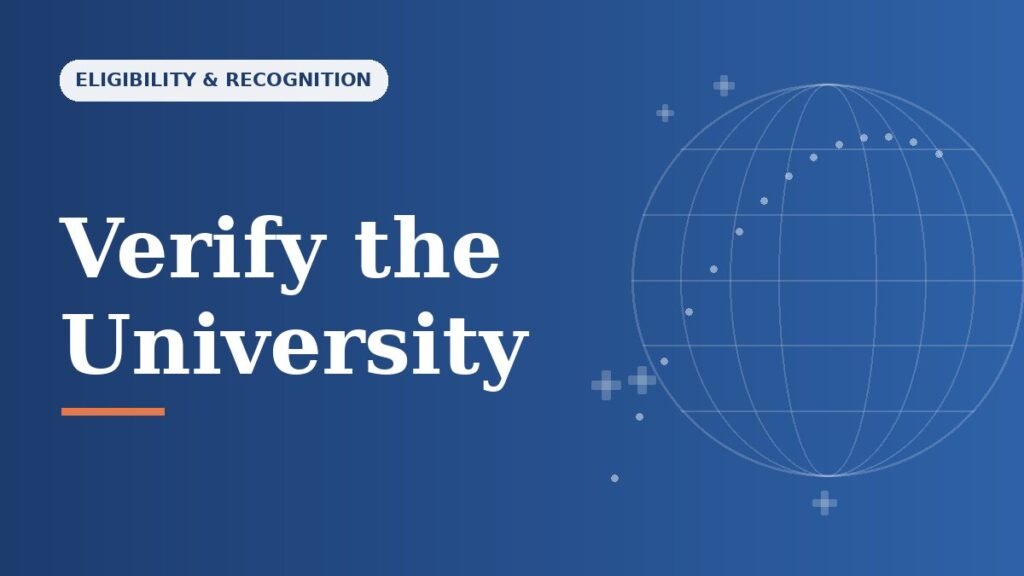How to Check If a Foreign Medical University Is Valid for India